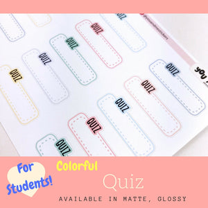 Student Sticker | Erin Condren | Planner Stickers | LS42b