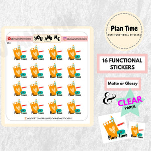 Plan stickers | Planner Stickers | Erin Condren | CS11