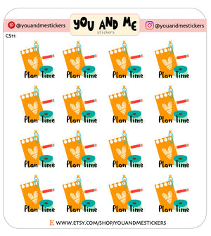 Plan stickers | Planner Stickers | Erin Condren | CS11