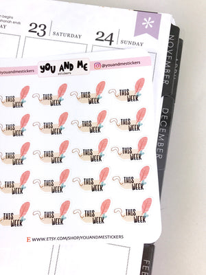 Planner Stickers | Erin Condren | Happy Planner | CS16