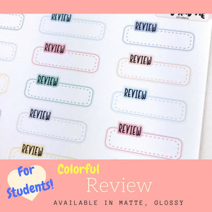 Student Sticker | Erin Condren | Planner Stickers | LS55b