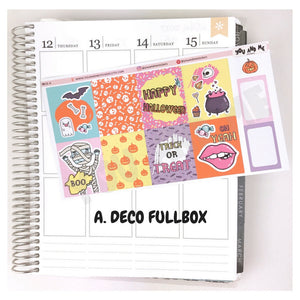 Weekly Kit | Halloween Stickers | Erin Condren | Happy Planner | WK15