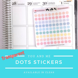 Transparent Stickers | Clear Stickers | Planner Sticker | Erin Condren | FBS41