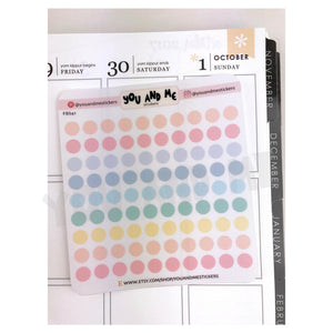 Transparent Stickers | Clear Stickers | Planner Sticker | Erin Condren | FBS41