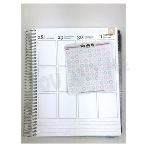 Transparent Stickers | Clear Stickers | Planner Sticker | Erin Condren | FBS46