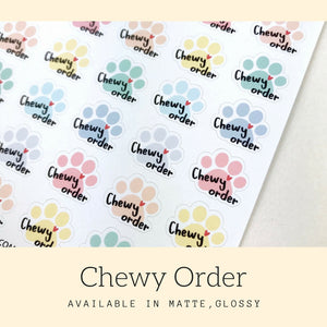 Planner Stickers | Erin Condren | Chewy Order | IFS33
