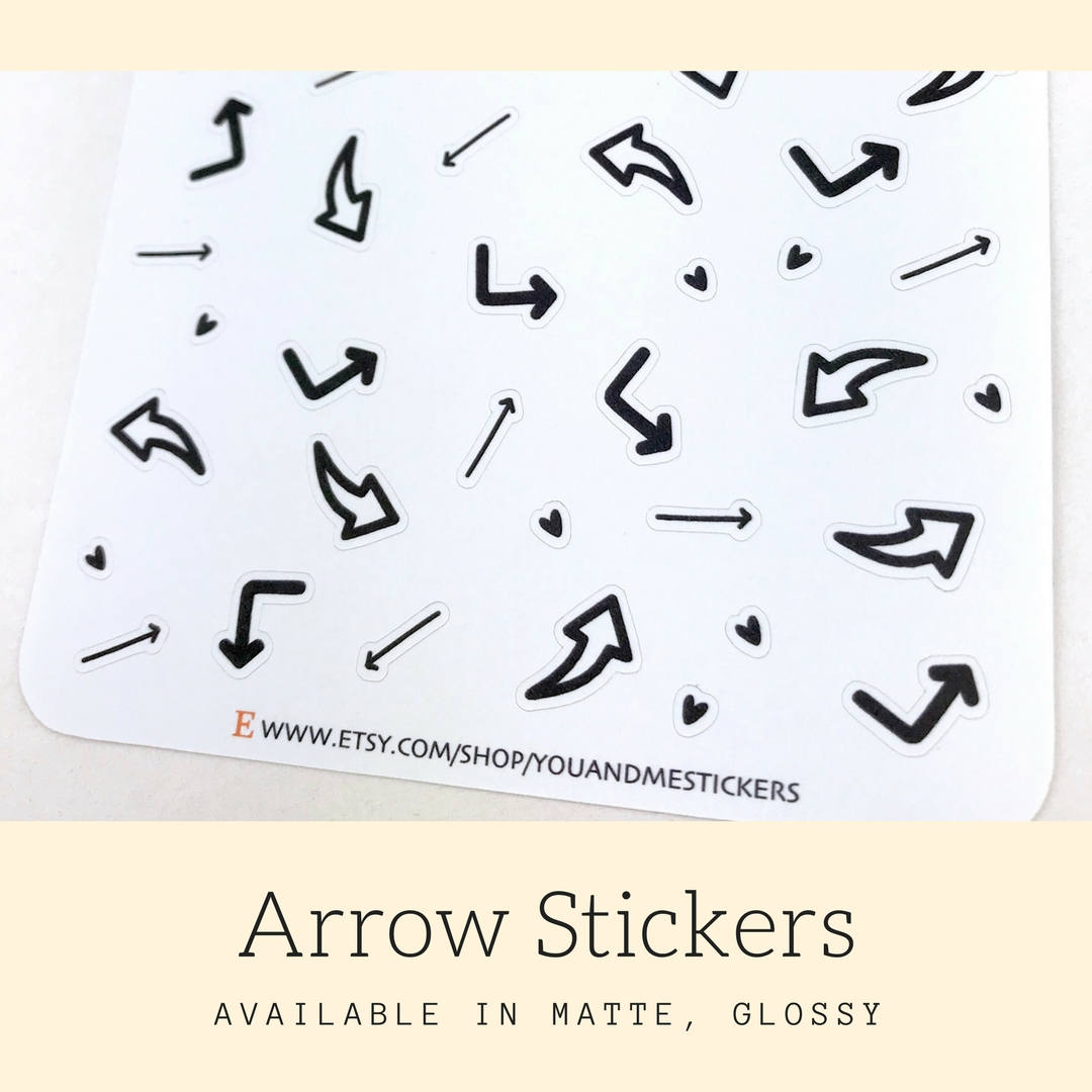 Planner Stickers | Arrow Stickers | Erin Condren | HS32a