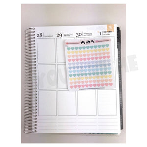 Transparent Stickers | Clear Stickers | Planner Stickers | Erin Condren | FBS43