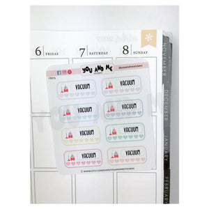 Chore Sticker | Planner Sticker | Erin Condren | FBS75