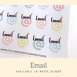 Email Sticker | Planner Sticker | IFS47