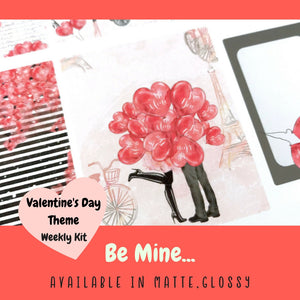 Valentine's Day | Erin Condren | Planner Stickers | WK25
