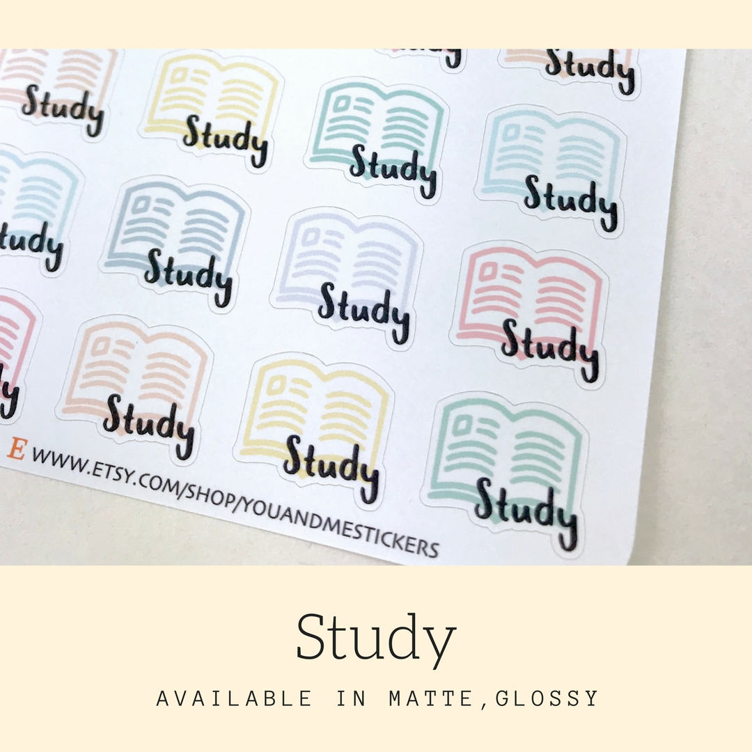 Student Stickers, Erin Condren, Planner Stickers