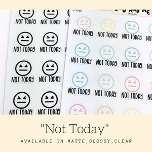 Emoticon Stickers | Planner Stickers | Erin Condren | IFS74