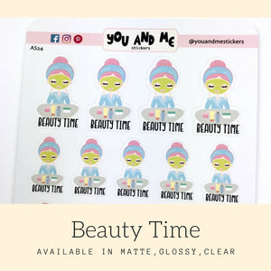Beauty Stickers | Character Stickers | Katie | Erin Condren | AS24