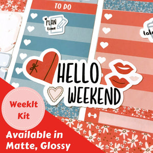 Valentine's Day | Weekly Kit | Erin Condren | WK27