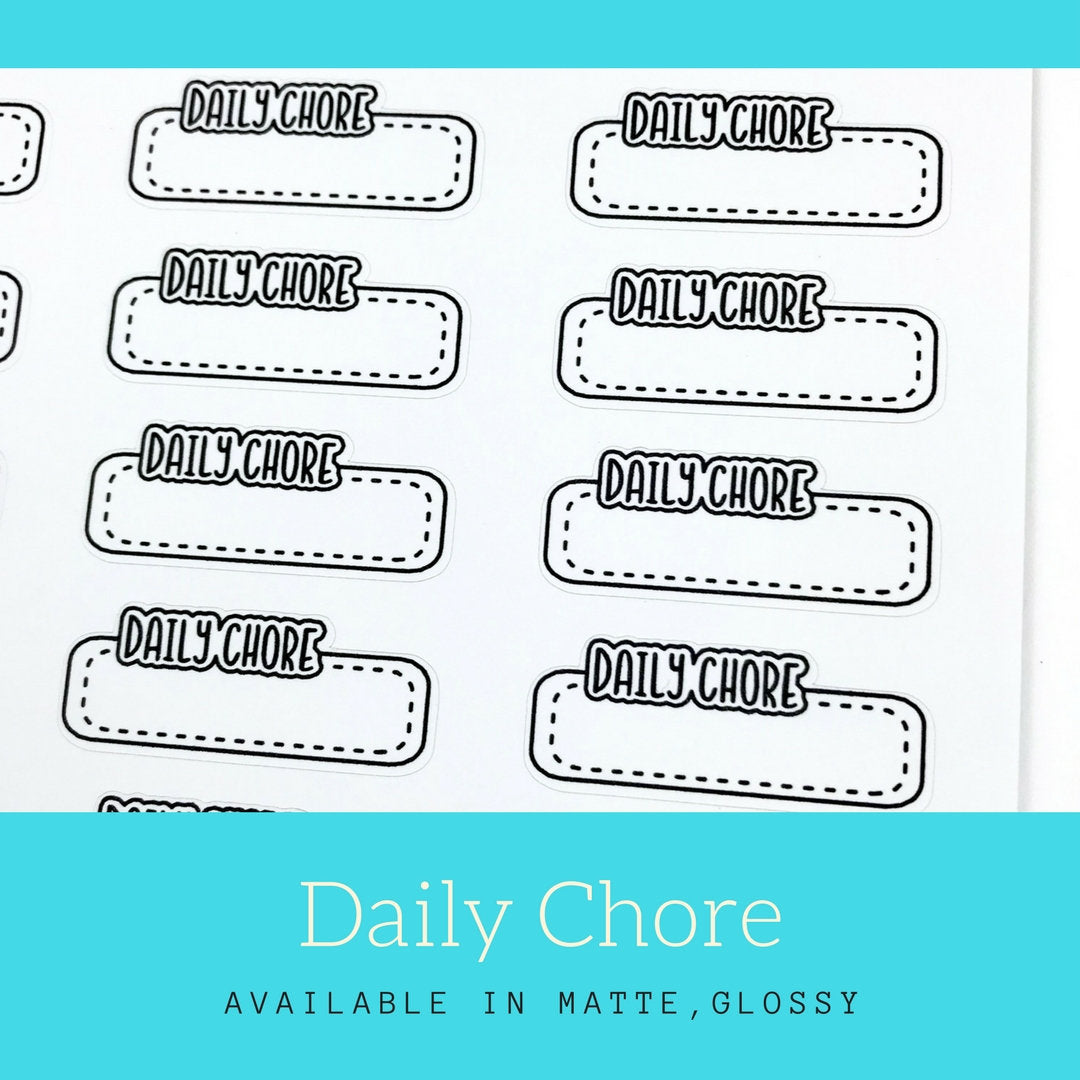 Daily Chore Stickers | LS56a