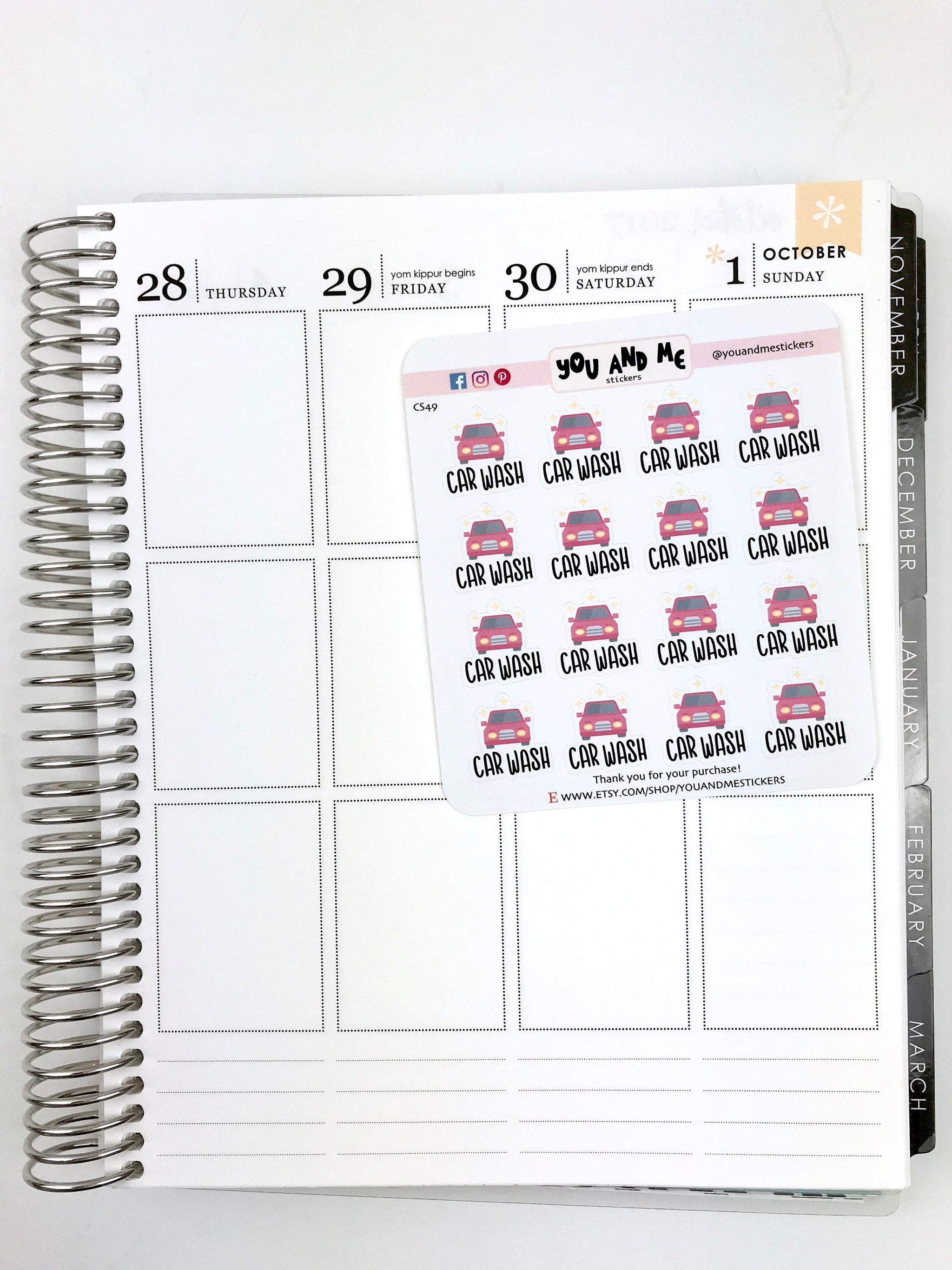 Planner Stickers | Erin Condren | Happy Planner | CS49