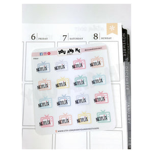 Social Media Sticker | Planner Sticker | Erin Condren | IFS62