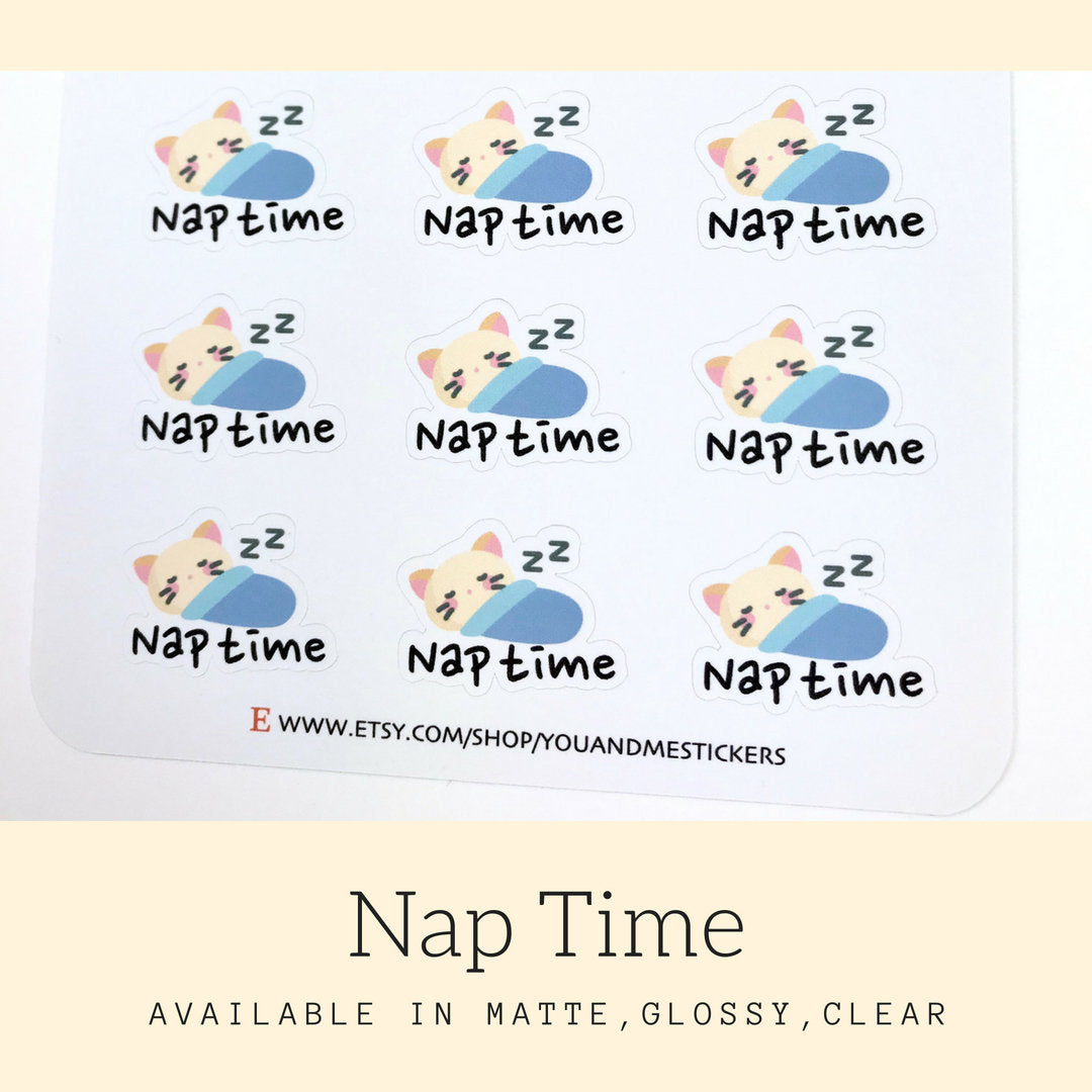 Nap Time Stickers | Character Stickers | AS30