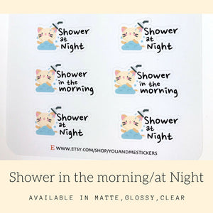 Shower Stickers | Character Stickers | AS36