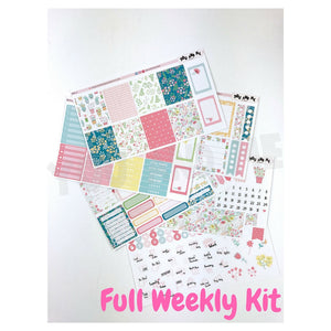 Weekly Kit | Spring Sticker | Planner Stickers | Erin Condren | WK31