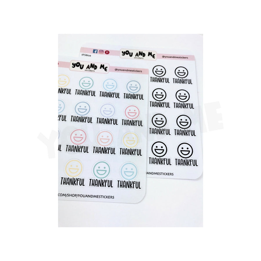 Emoticon Stickers | Kawaii Stickers | Pastel Stickers | Planner Stickers | Cute Stickers | Erin Condren | Happy Planner | IFS80
