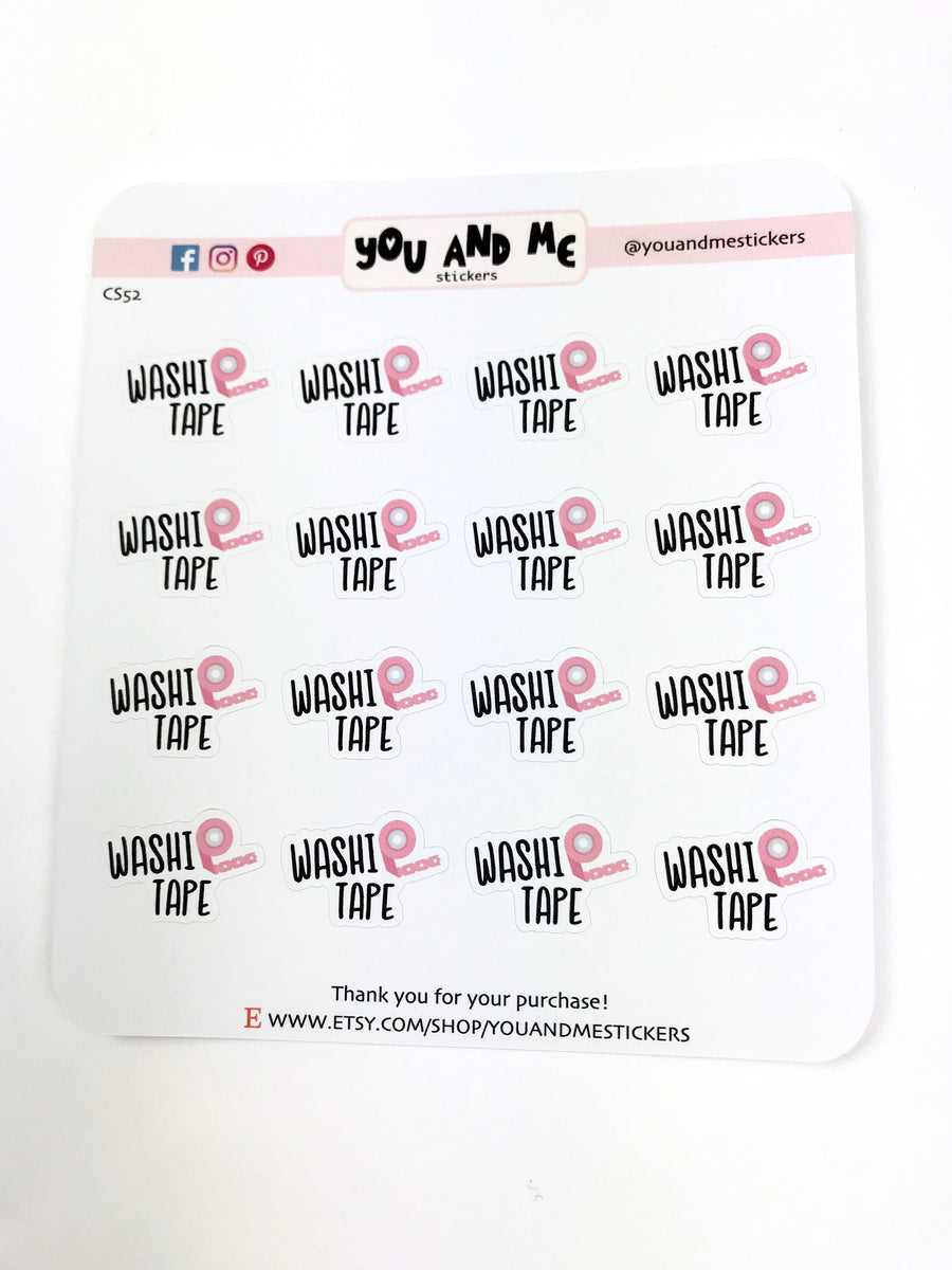 Planner Stickers | Erin Condren | Happy Planner | CS52