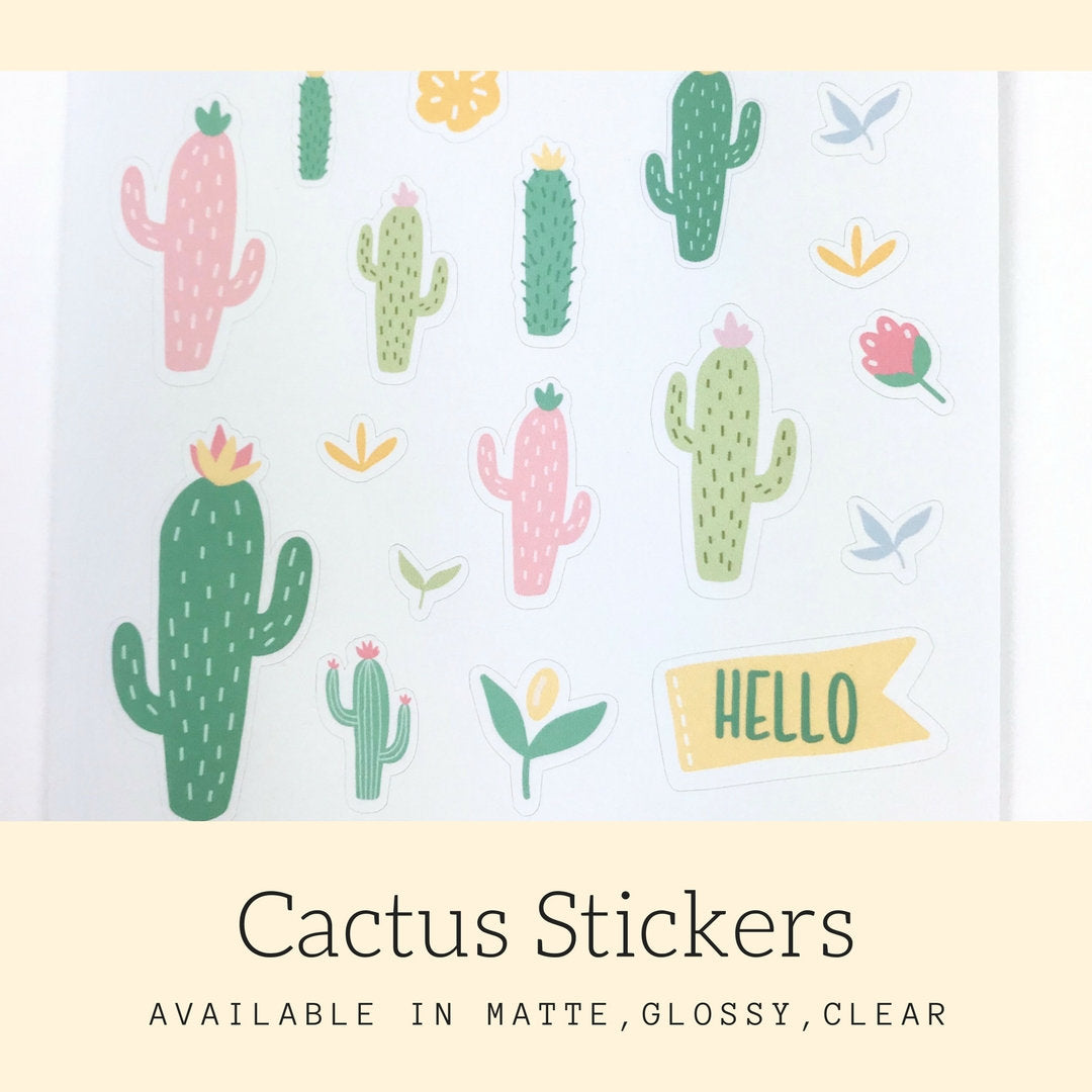 Planner Sticker | Cactus Sticker | Deco Sticker | Erin Condren | CS69